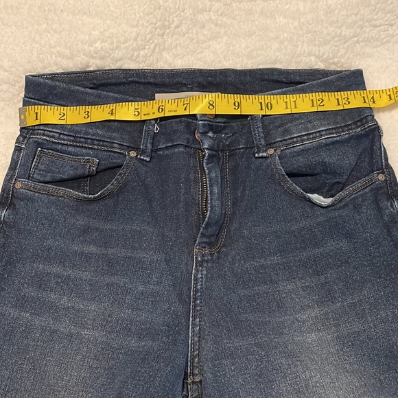 TopShop Moto Kristen Blue Stretch Skinny Denim Jeans Size 28 - Picture 5 of 7